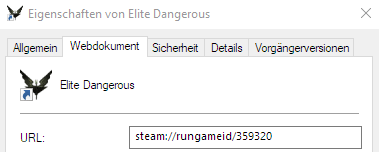 Die Steam-ID von Elite:Dangerous
